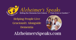 Alzheimers Speaks on Dementia Map Logo URL