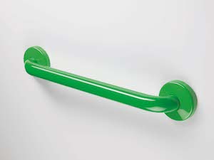 Green Grab Bar Toilet Talk on Dementia Map